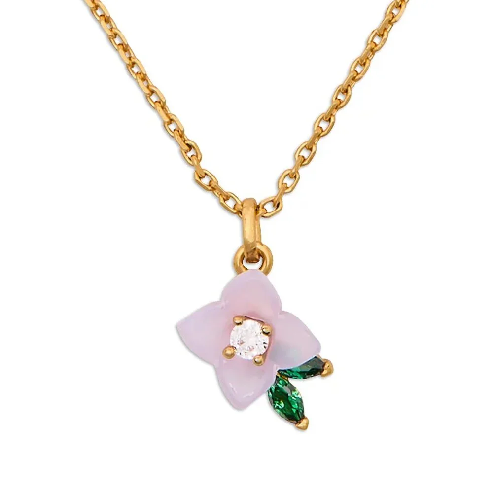 kate spade Bursting Blooms Pendant Necklace/NWT